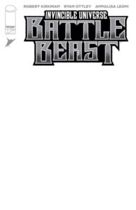 Invincible Universe: Battle Beast #1 Blank Variant