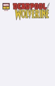 Deadpool / Wolverine #1 Blank Variant