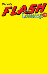 Flash #1 Facsimile Blank Variant