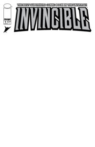 Invincible #1 Blank Facsimile 2026 Variant