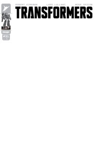 Transformers #31 Blank Variant