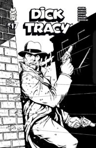 Dick Tracy #17 Bernie Cooke B&W Sketch Exclusive