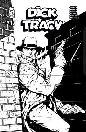 Dick Tracy #17 Bernie Cooke B&W Sketch Exclusive