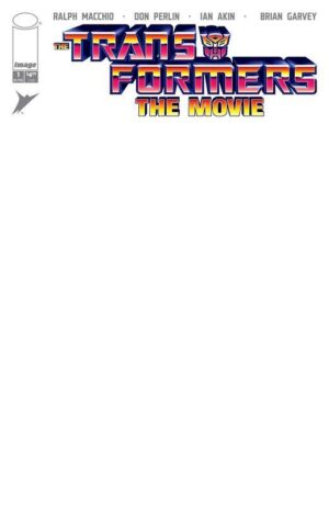 The Transformers: The Movie 40th Anniversary Edition #1 Blank Sketch Variant