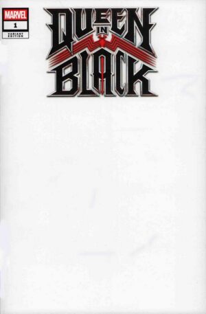 Queen in Black #1 Blank Variant