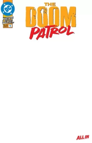 Doom Patrol #1 Blank Variant
