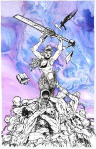 Chainkata #1 Daniel Warren Johnson Raw Art Incentive Variant 1:100
