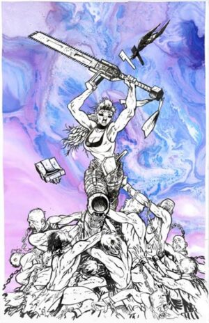 Chainkata #1 Daniel Warren Johnson Raw Art Incentive Variant 1:100